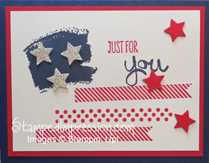 Mix & Match Stamp Sets for teh Fourth of July