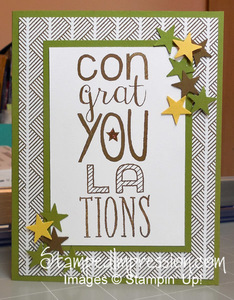 The Perfect Congratulations Card http//stampedimpression.com
