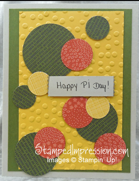 Happy Pi Day - http://stampedimpression.com