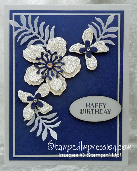 Twin birthday card - http://stampedimpression.com