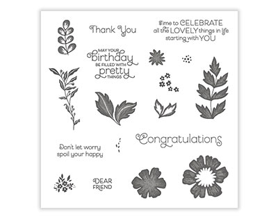Everything is Rosy stamp set