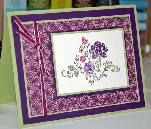 This is my very favorite Sale-A-Bration card!