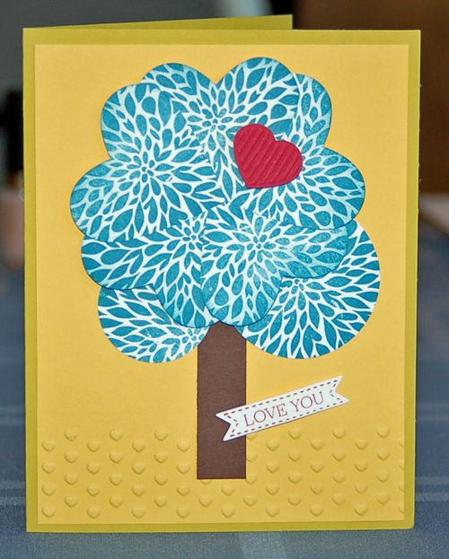 How many Betsy's Blossoms hearts can you  count on this card?