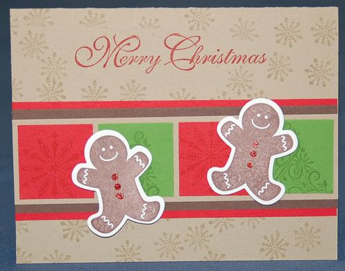 Scentsational Season's Gingerbread Man - Cute enough for a card!