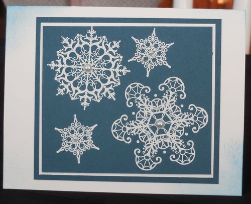 These are some of the most elegant snowflake stamps I've ever seen.Soiree01