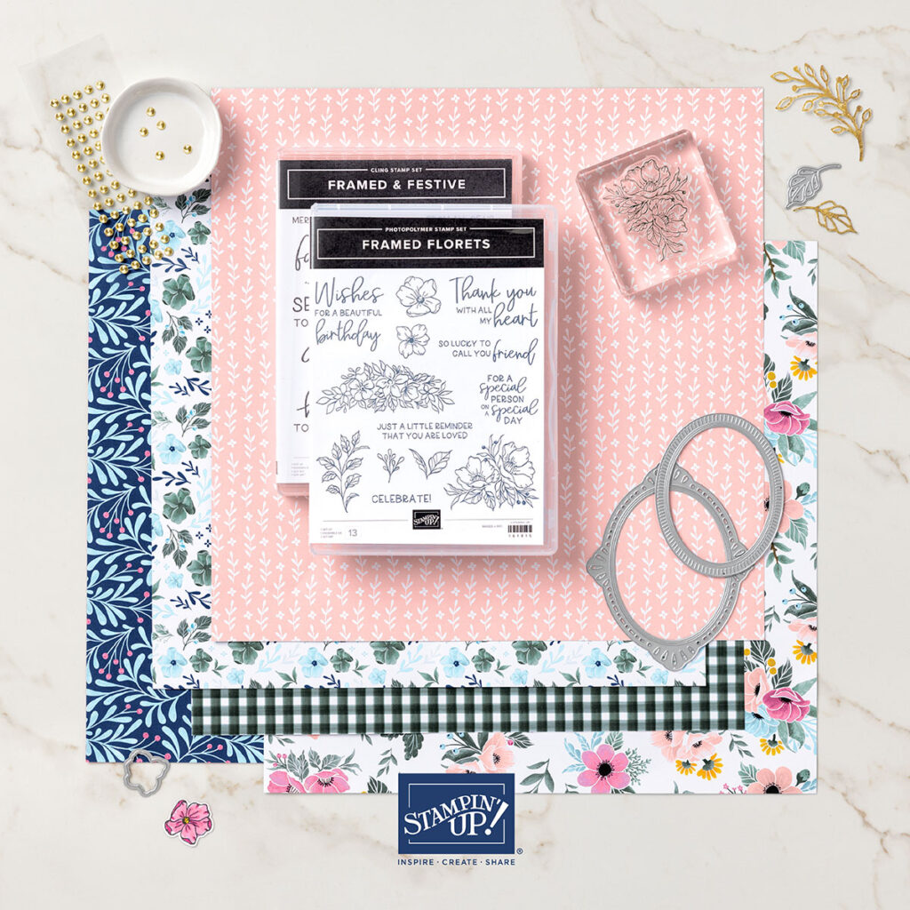 Flitting Florets Collection at Stamped Impression