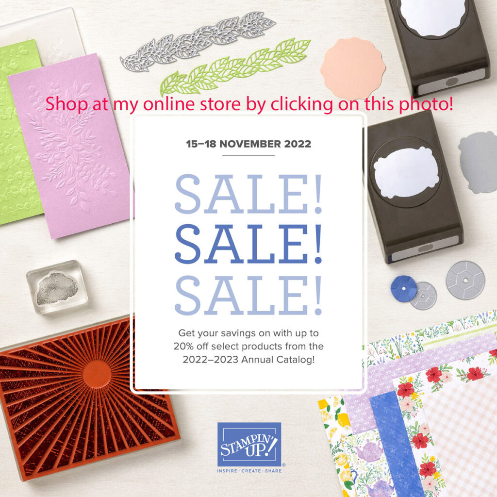 Shop the Seasonal Sale at Stamped Impression!