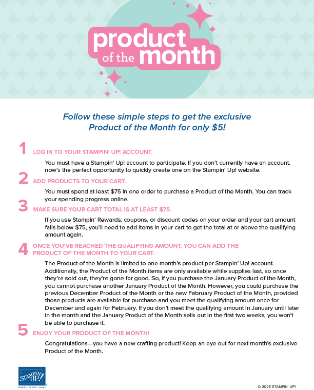 Product of the Month -How it works